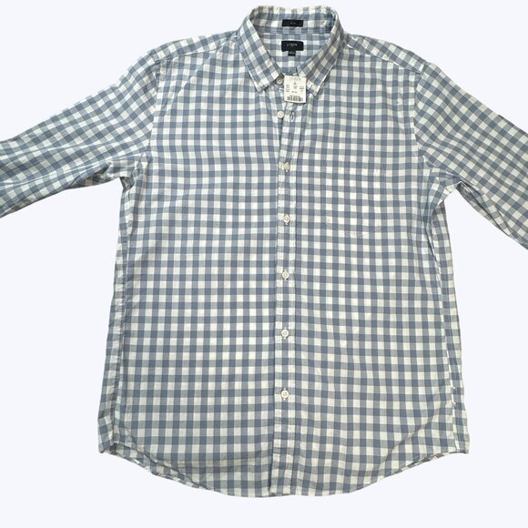 J. Crew BRAND NEW Men's Long Sleeve Button Front Size Large - Picture 6 of 10